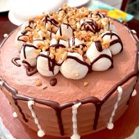 Rocky Road Birthday Cake 🎂